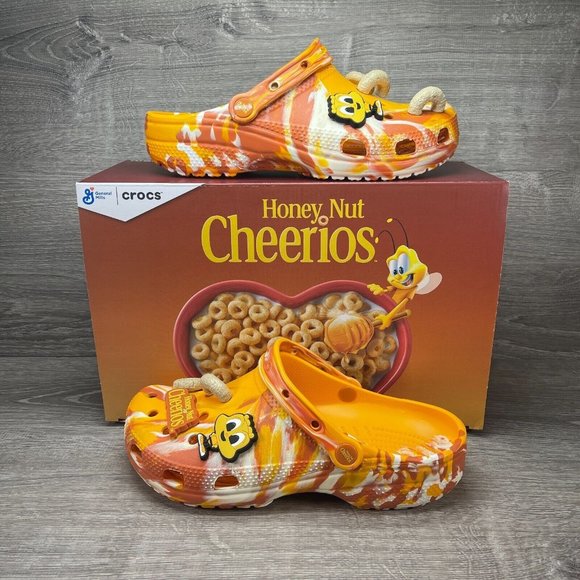 CROCS Other - Crocs x Honey Nut Cheerios Cereal Classic Clog Mens Multiple Sizes Available New